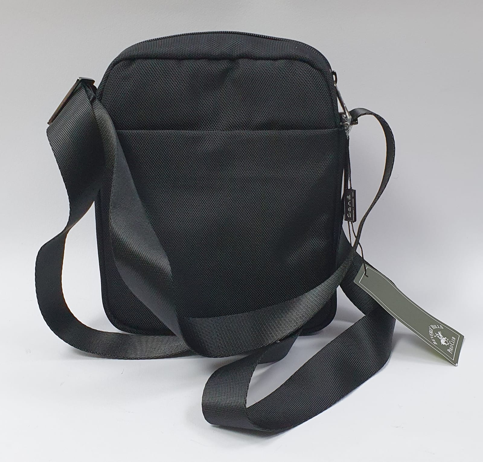 Beverly Hills Polo Club Borsello Da Uomo BH1372 Nero/Grigio- nero