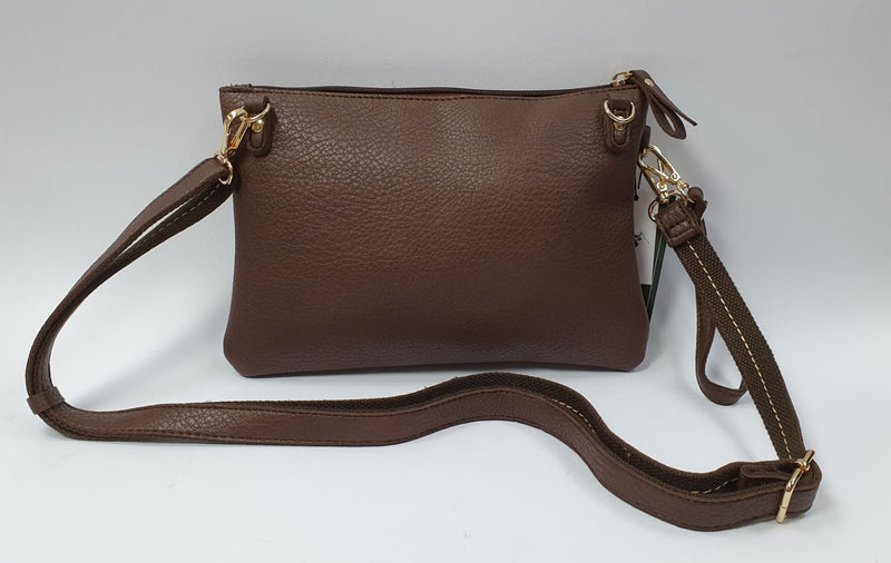 Pochette Polo club uomo/donna con tracolla e manicotto BH-2726  moro/ light brown/ burgundy/ rosso/ nero