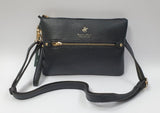 Pochette Polo club uomo/donna con tracolla e manicotto BH-2726  moro/ light brown/ burgundy/ rosso/ nero