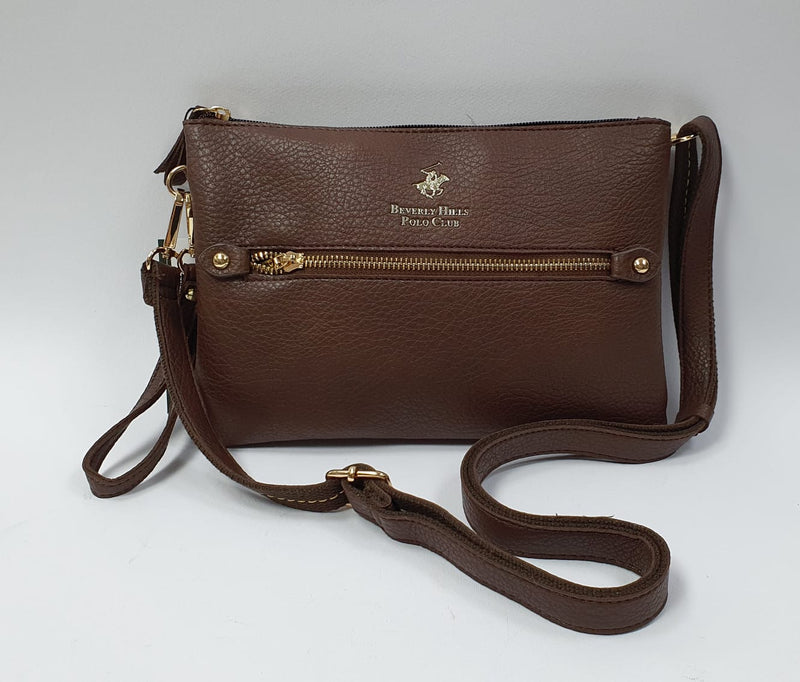 Pochette Polo club uomo/donna con tracolla e manicotto BH-2726  moro/ light brown/ burgundy/ rosso/ nero