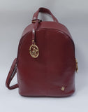 Zaino Donna Di Polo Club BH-2612 Nero/ Blu/ burgundy
