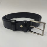 Cintura classica uomo Gemir  Pelle nera Made in Italy