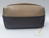 Pochette piccola Donna di Romeo Gigli nera / cuoio  linea Gama