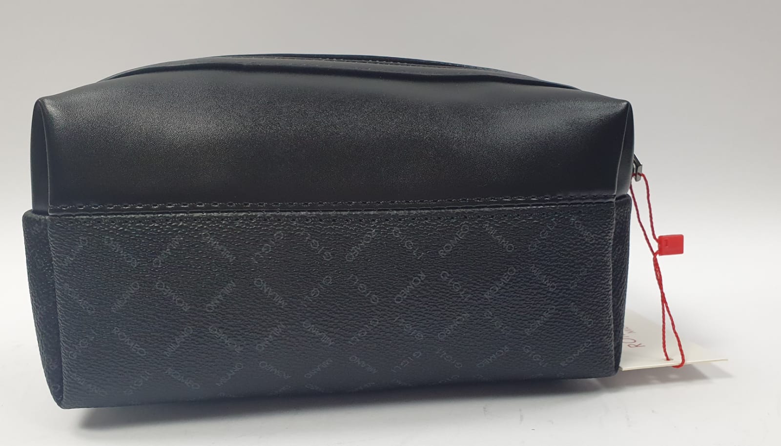 Pochette Grande da donna di romeo gigli linea Gama nero/ cuoio