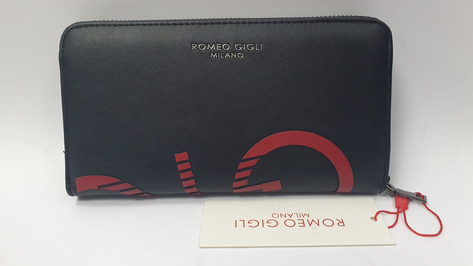 Portafoglio donna di romeo gigli linea sazanne rosso/ nero