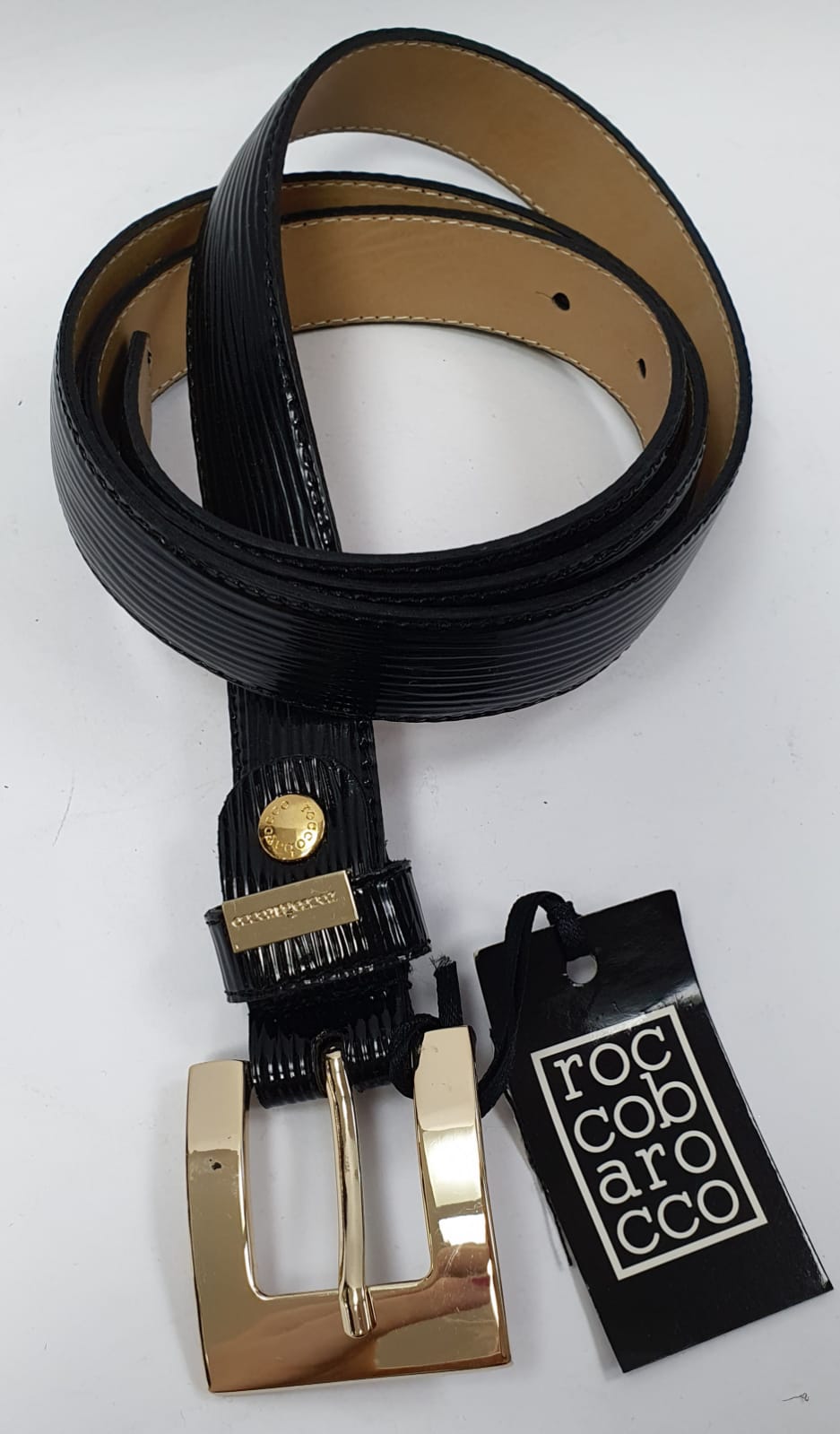 Cintura donna di rocco barocco cod. ROCS30T57 nero S/M
