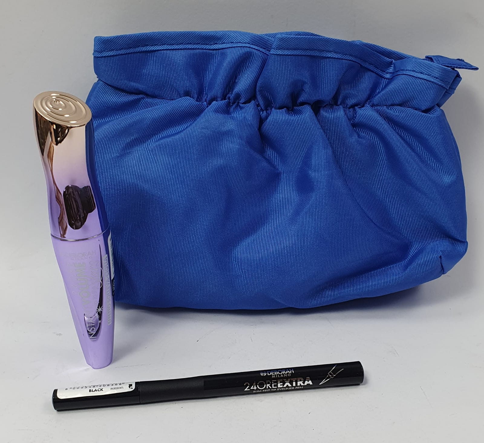 Kit/confezione regalo di deborah milano con mascara instant volume ed eyeliner 24 ore