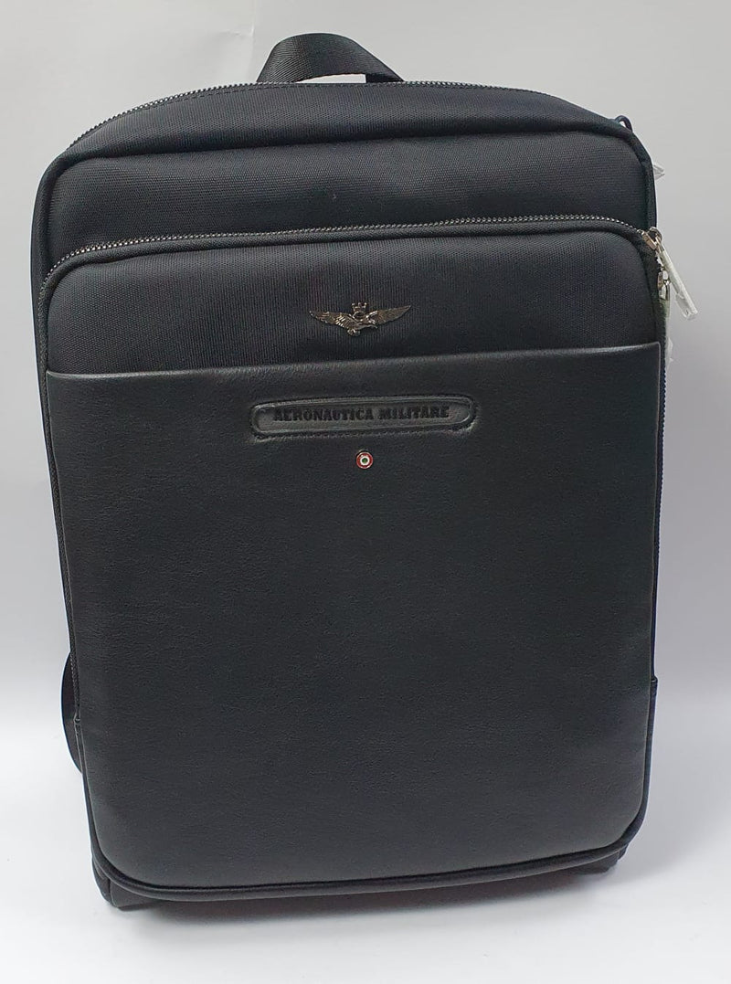 zaino uomo di aeronautica militare cod. am-454 nero/ blu
