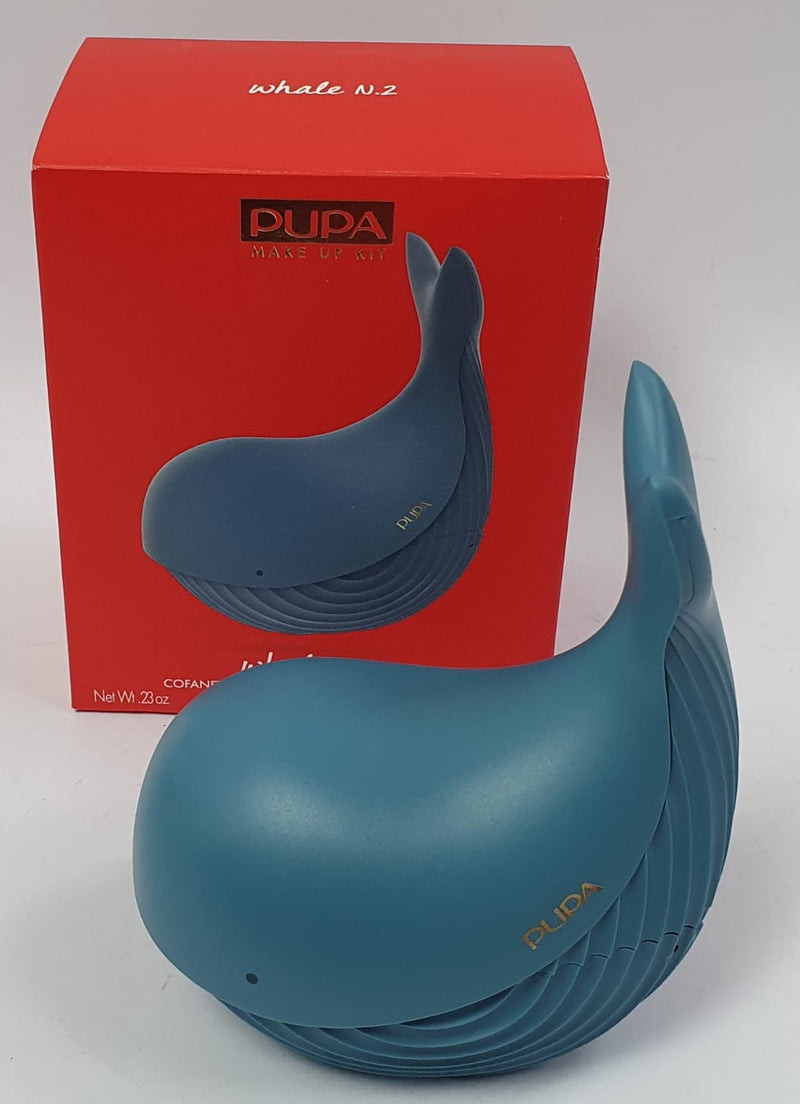Trousse di pupa whale n.2 celeste/ rosa/ rosso