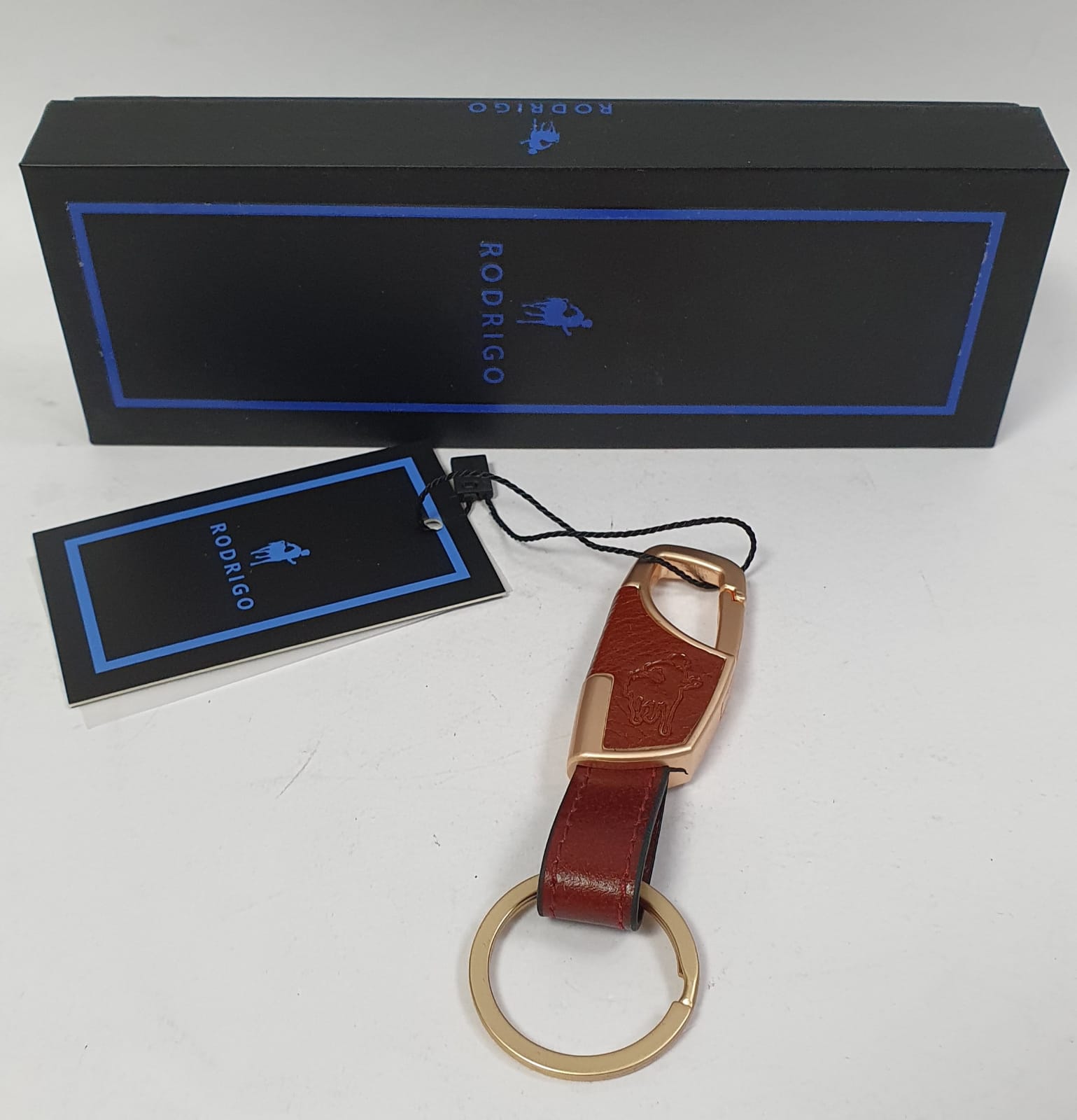 Portachiavi uomo Rodrigo ROD715 PINK GOLD B.brown/ D.brown/ Black/ navy blue