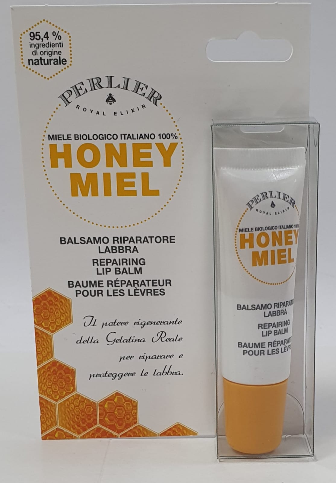 balsamo riparatore labbra al miele di Perlier 7,5 ml