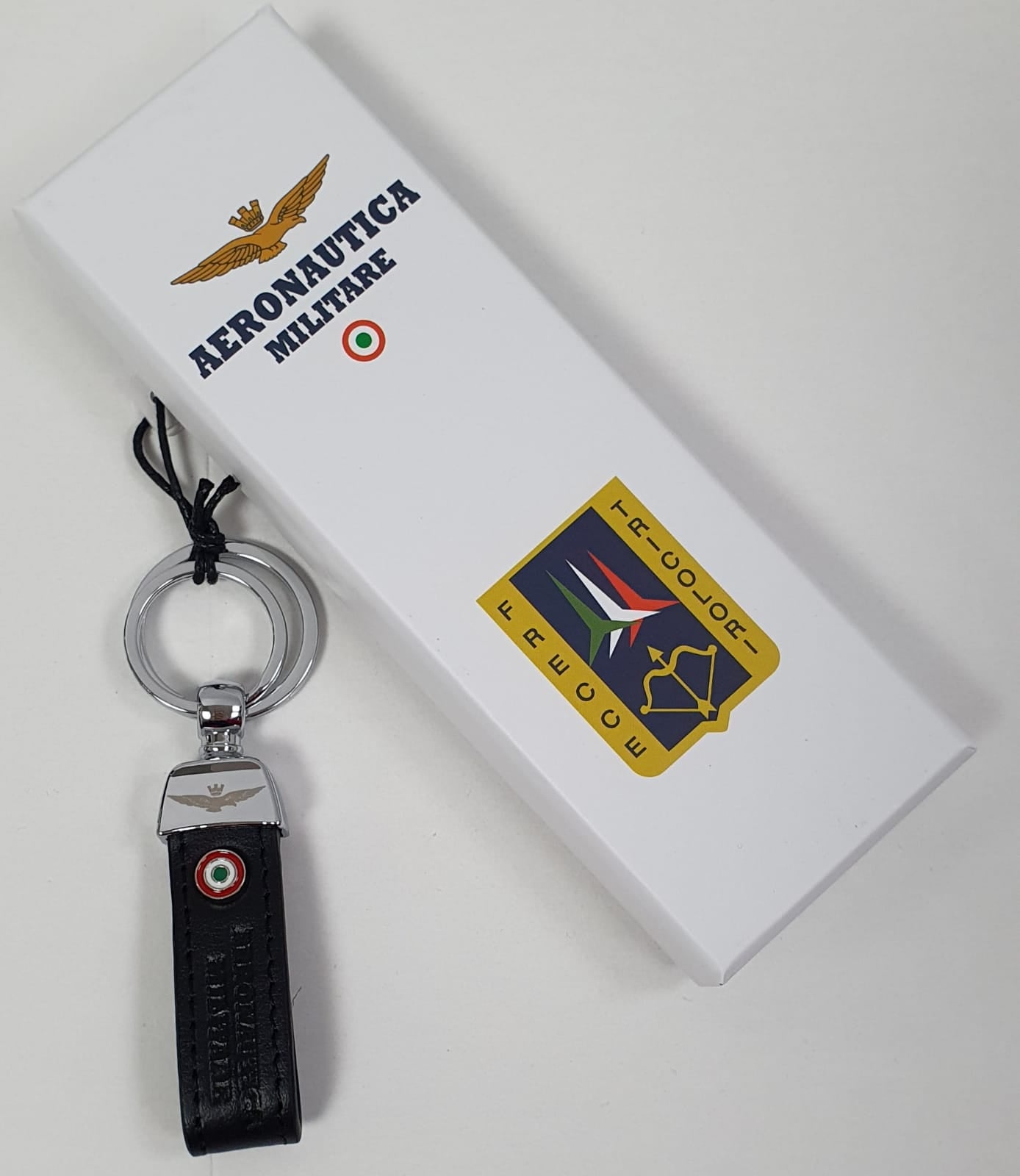 Portachiavi uomo di Aeronautica militare art. AM-160 blu/ nero/ moro