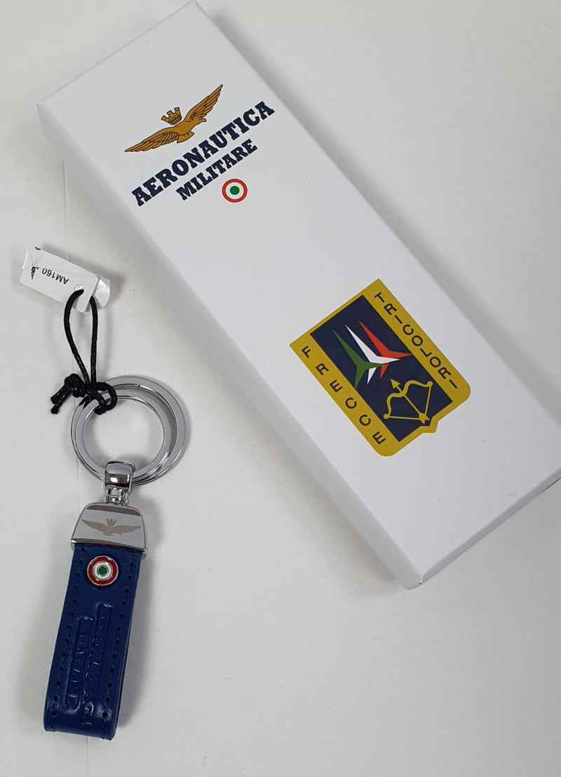 Portachiavi uomo di Aeronautica militare art. AM-160 blu/ nero/ moro