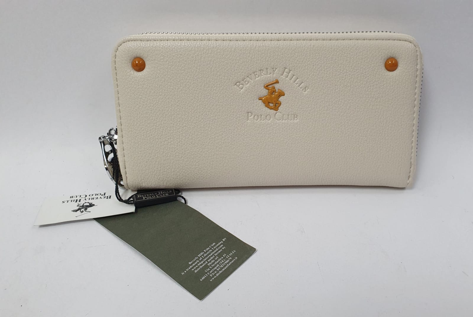 Portafoglio Donna BEVERLY HILLS POLO CLUB - Blu/ Bianco