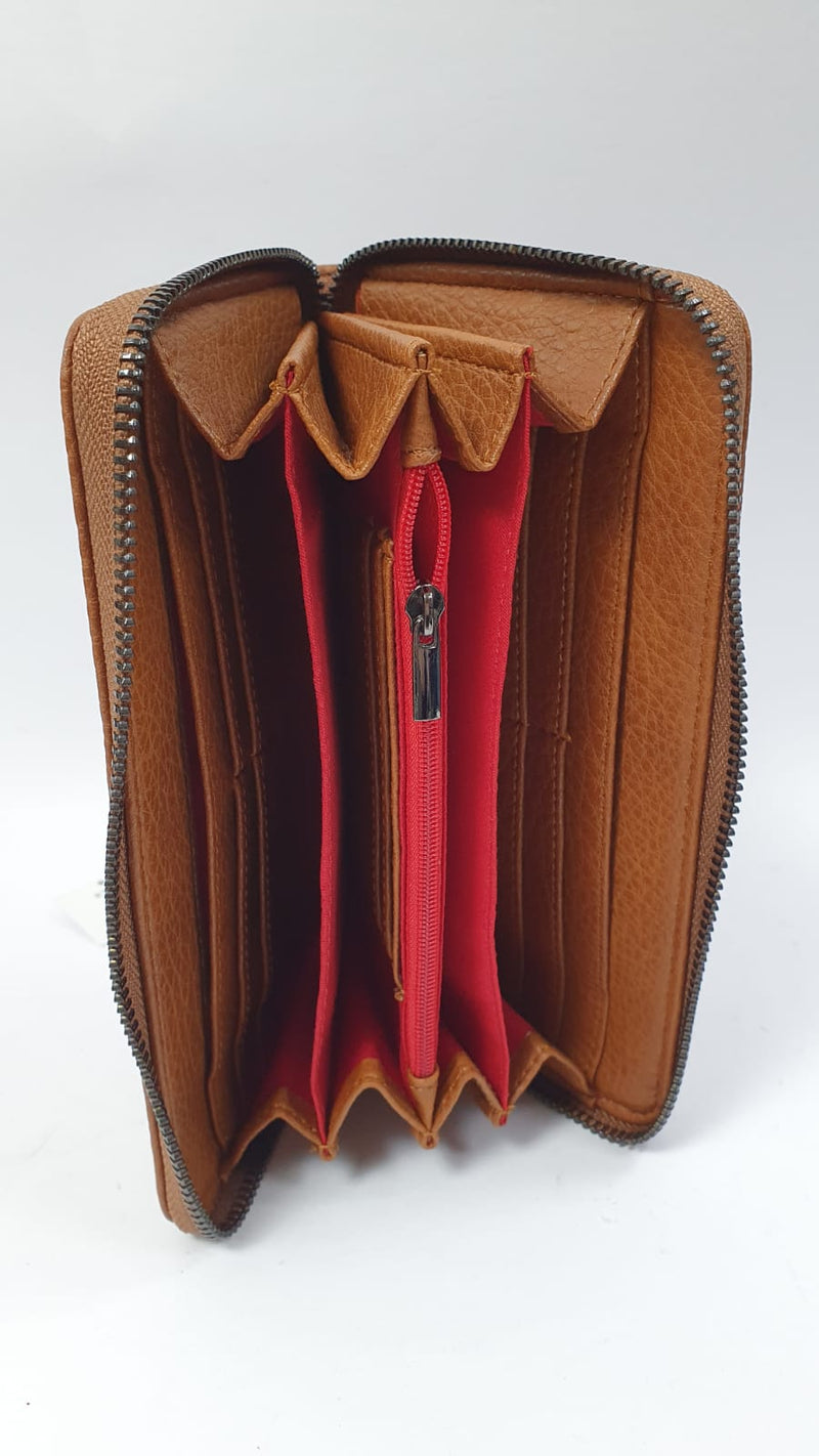 Portafoglio donna di Beverly hills polo club 013 cipria/ celeste/ beige/ cuoio