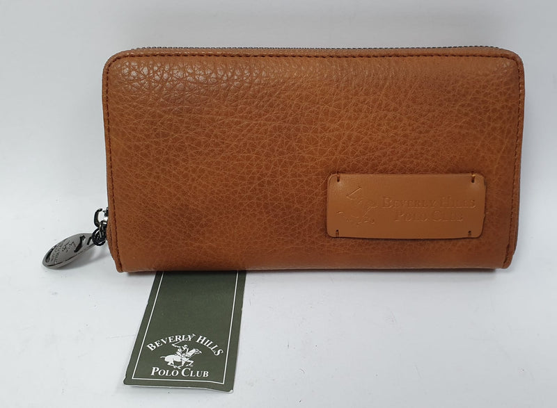 Portafoglio donna di Beverly hills polo club 013 cipria/ celeste/ beige/ cuoio