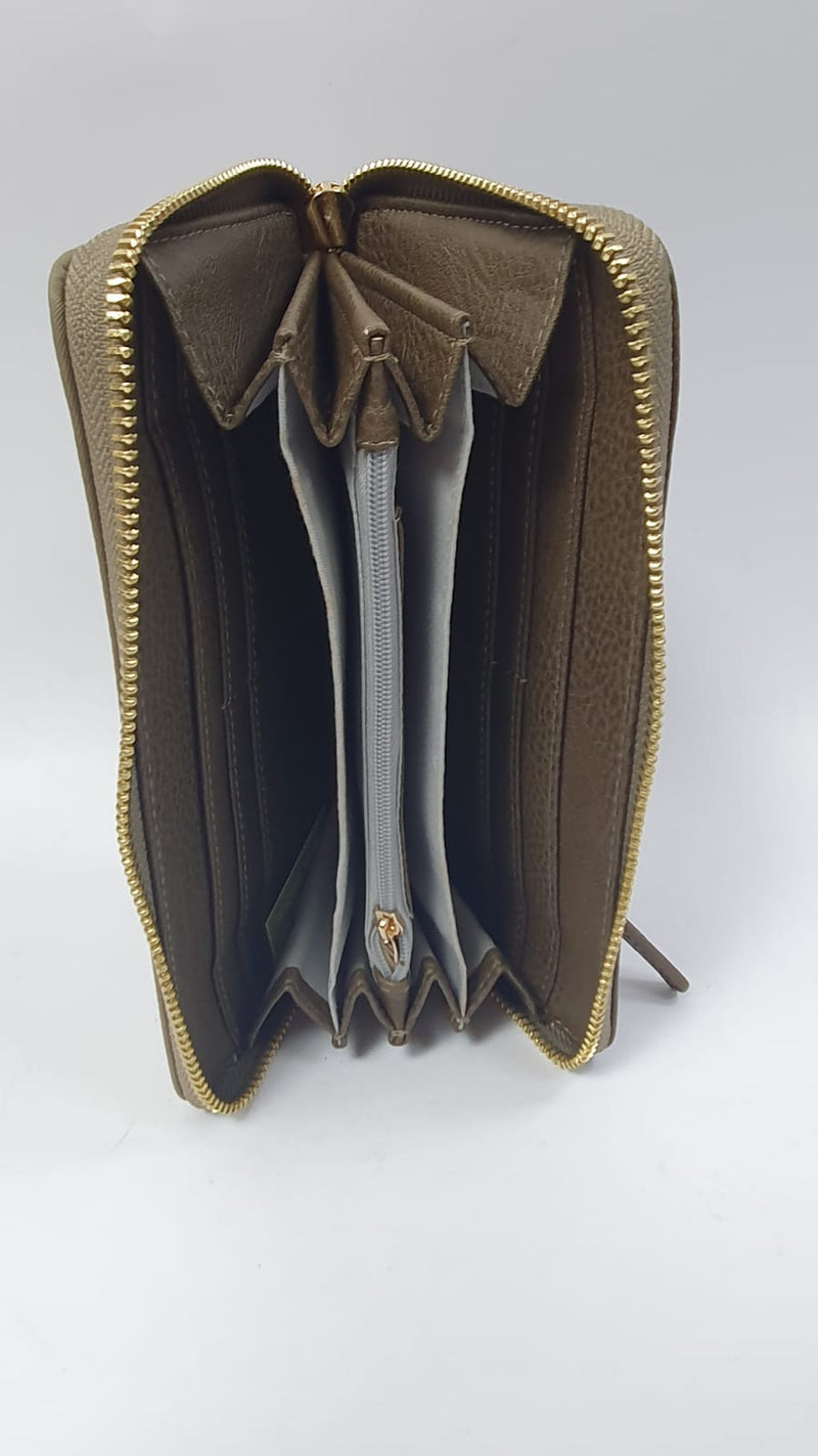 Portafoglio donna di beverly hills polo club Verde tessuto impermeabile