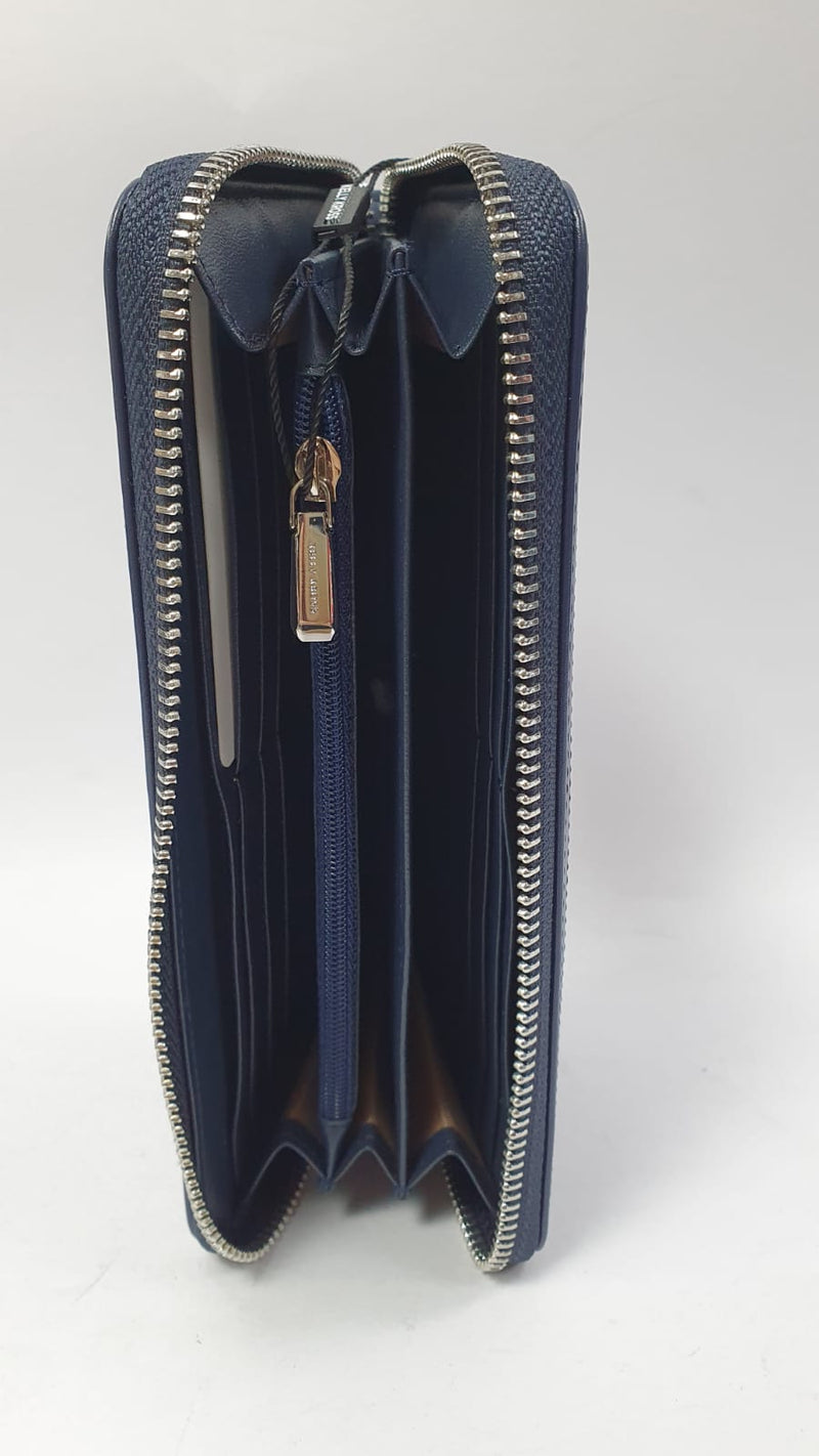 Portafoglio donna Kelly Kross tessuto impermeabile  cod. 8860 blu avion