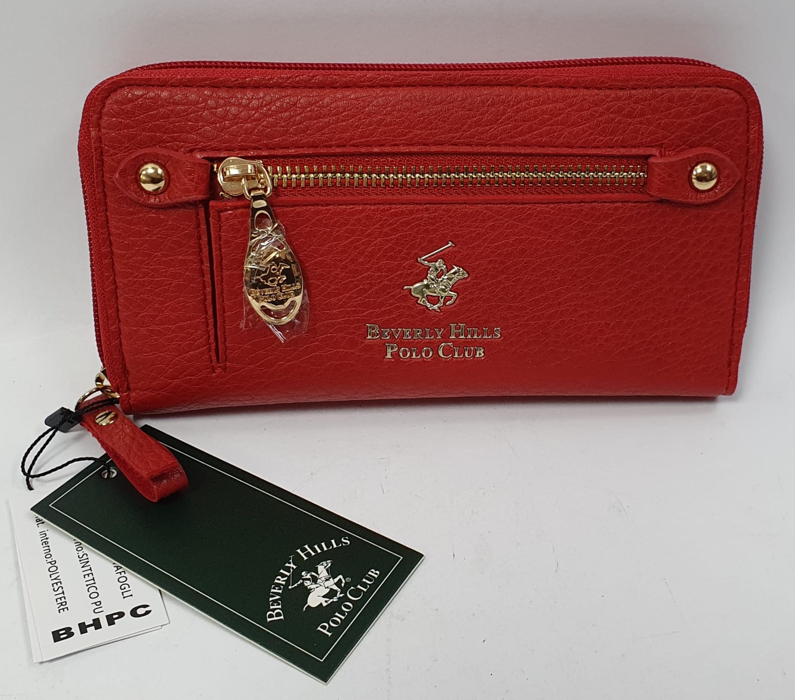 Portafoglio donna di beverly hills polo club bh-2729 blu/ rosso/bordeaux/ t. moro/ocra/ tortora/ Cuoio