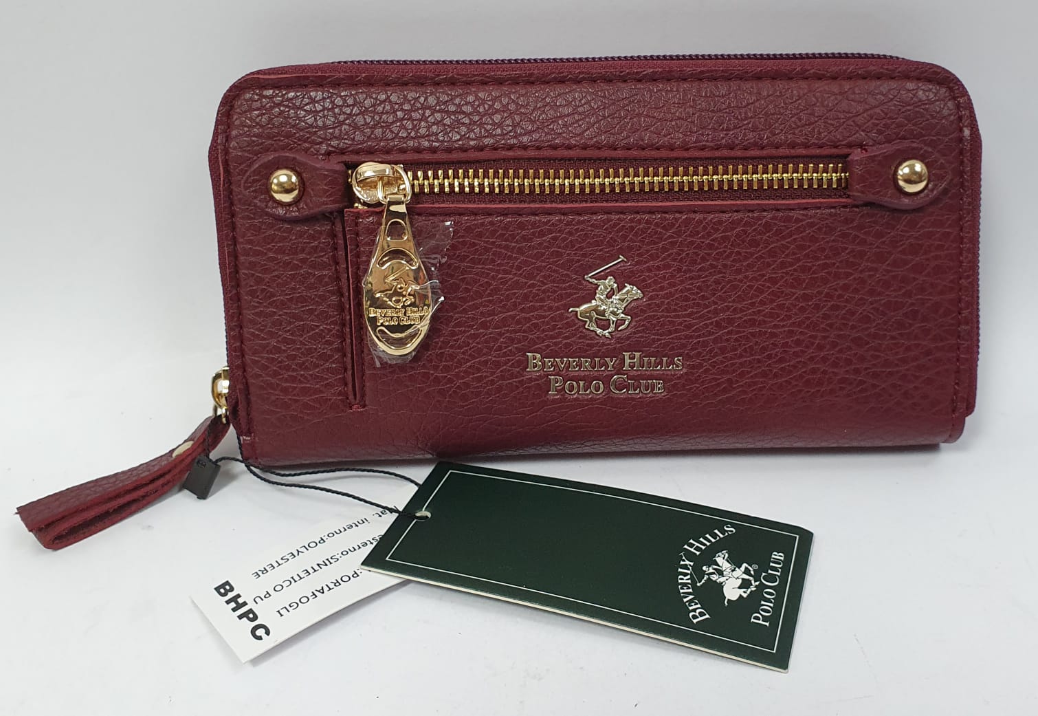 Portafoglio donna di beverly hills polo club bh-2729 blu/ rosso/bordeaux/ t. moro/ocra/ tortora/ Cuoio