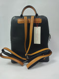 Zaino donna Romeo Gigli Linea suzanne nero- nero/rubino- nero/cuoio art. B1827129