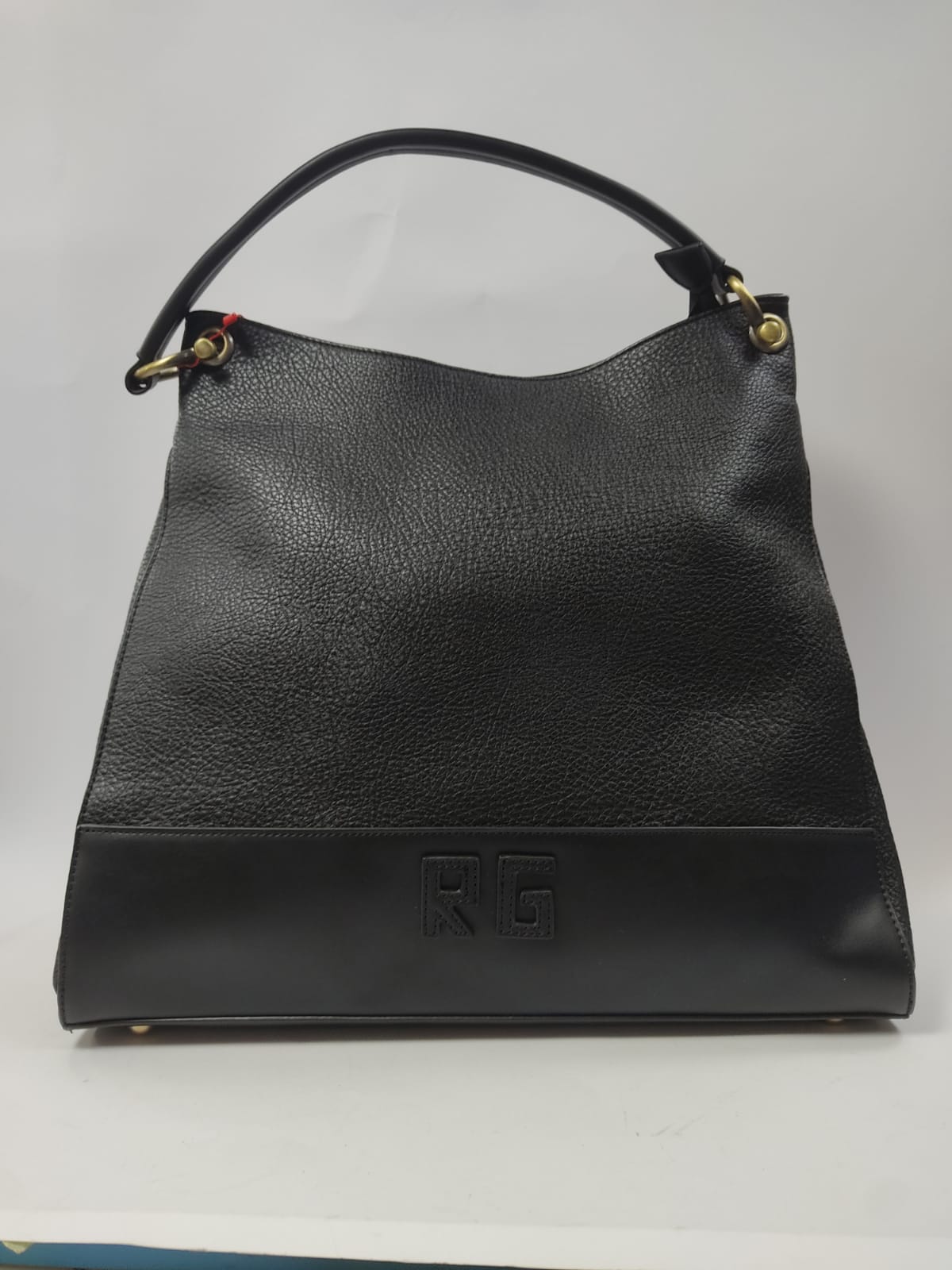 Borsa a spalla donna di Romeo Gigli linea Micaela art. B2069046 col. Tabacco/ Nero