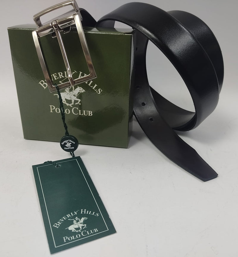 Cintura uomo in pelle della linea Polo club BH-09/35 reversibile Nero/ moro tg. 115/125/130