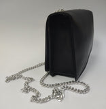 Borsa donna di Trik bijoux con catenina regolabile nero/ celeste/ bianco/rosa lucido/ cuoio/ rosa opaco/argento/ oro