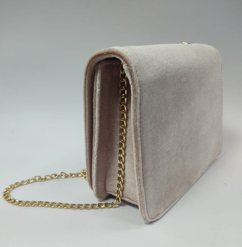 Borsa Donna di trik bijoux in Velluto con tracolla