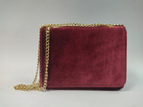 Borsa Donna di trik bijoux in Velluto con tracolla