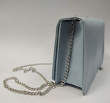 Borsa donna di Trik bijoux con catenina regolabile nero/ celeste/ bianco/rosa lucido/ cuoio/ rosa opaco/argento/ oro