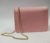 Borsa donna di Trik bijoux con catenina regolabile nero/ celeste/ bianco/rosa lucido/ cuoio/ rosa opaco/argento/ oro