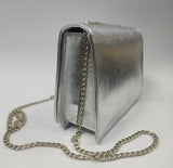 Borsa donna di Trik bijoux con catenina regolabile nero/ celeste/ bianco/rosa lucido/ cuoio/ rosa opaco/argento/ oro