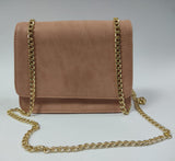 Borsa donna di Trik Bijoux cipria/ cipria martellata/ Pitonata