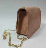 Borsa donna di Trik Bijoux cipria/ cipria martellata/ Pitonata
