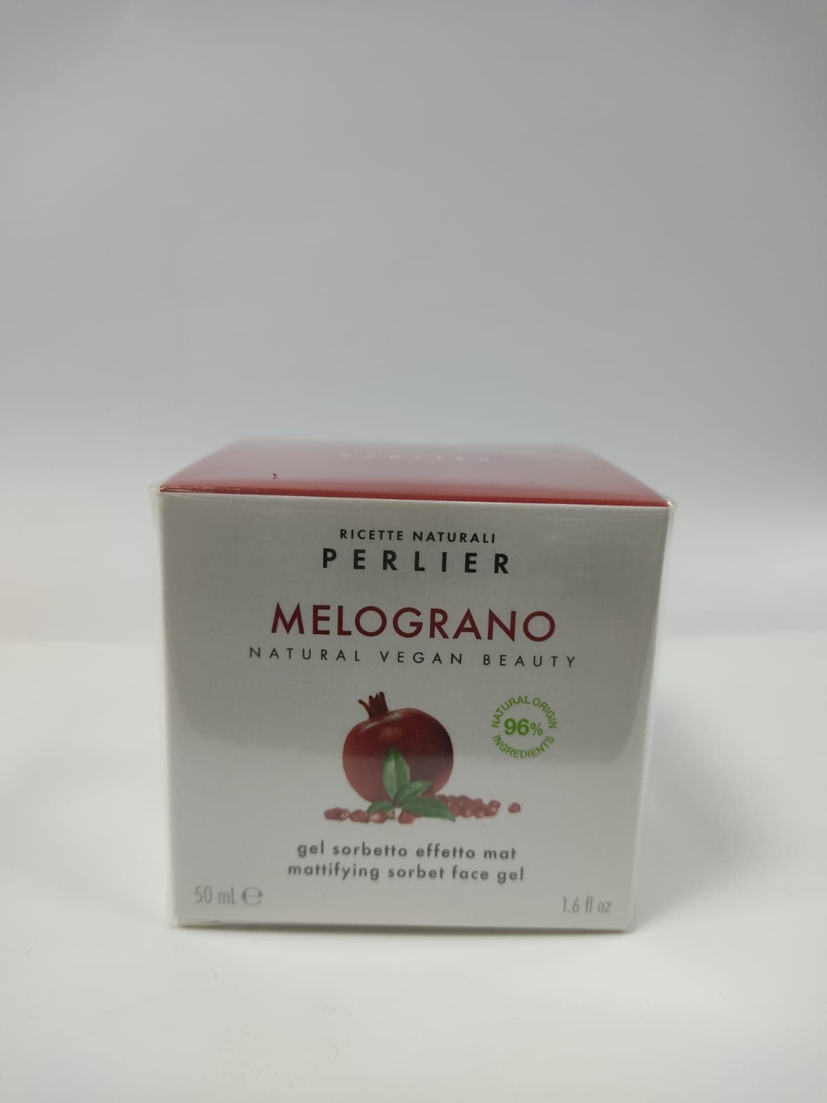 Gel sorbetto effetto mat al melograno di perlier 50 ml