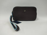 Pochette uomo della linea di rodrigo 468 con manicotto Nero/ blu / marrone