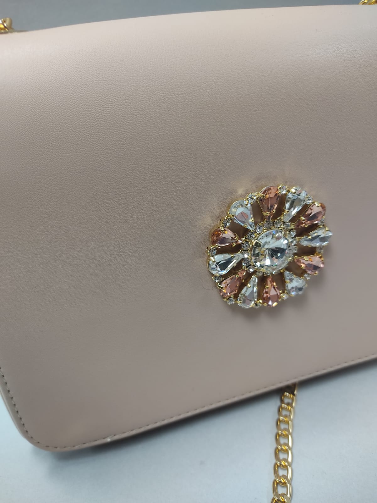 BORSA ELEGANTE TRIK BIJOUX CON APPLICAZIONE STRASS