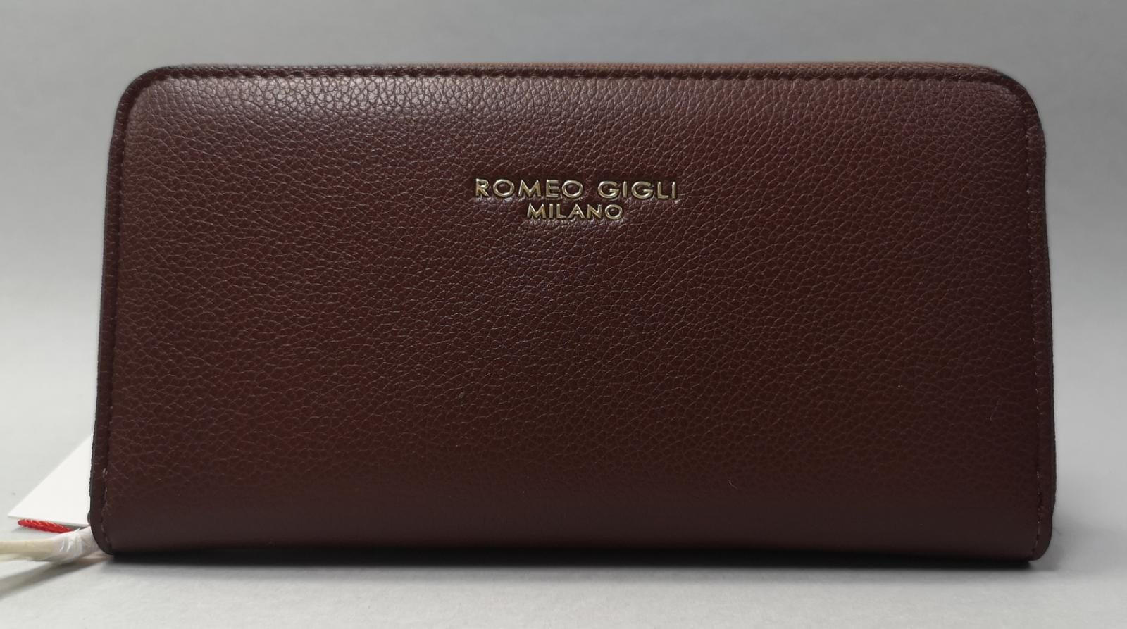 PORTAFOGLIO  DONNA ROMEO GIGLI ART PO858 cioccolato/ taupe