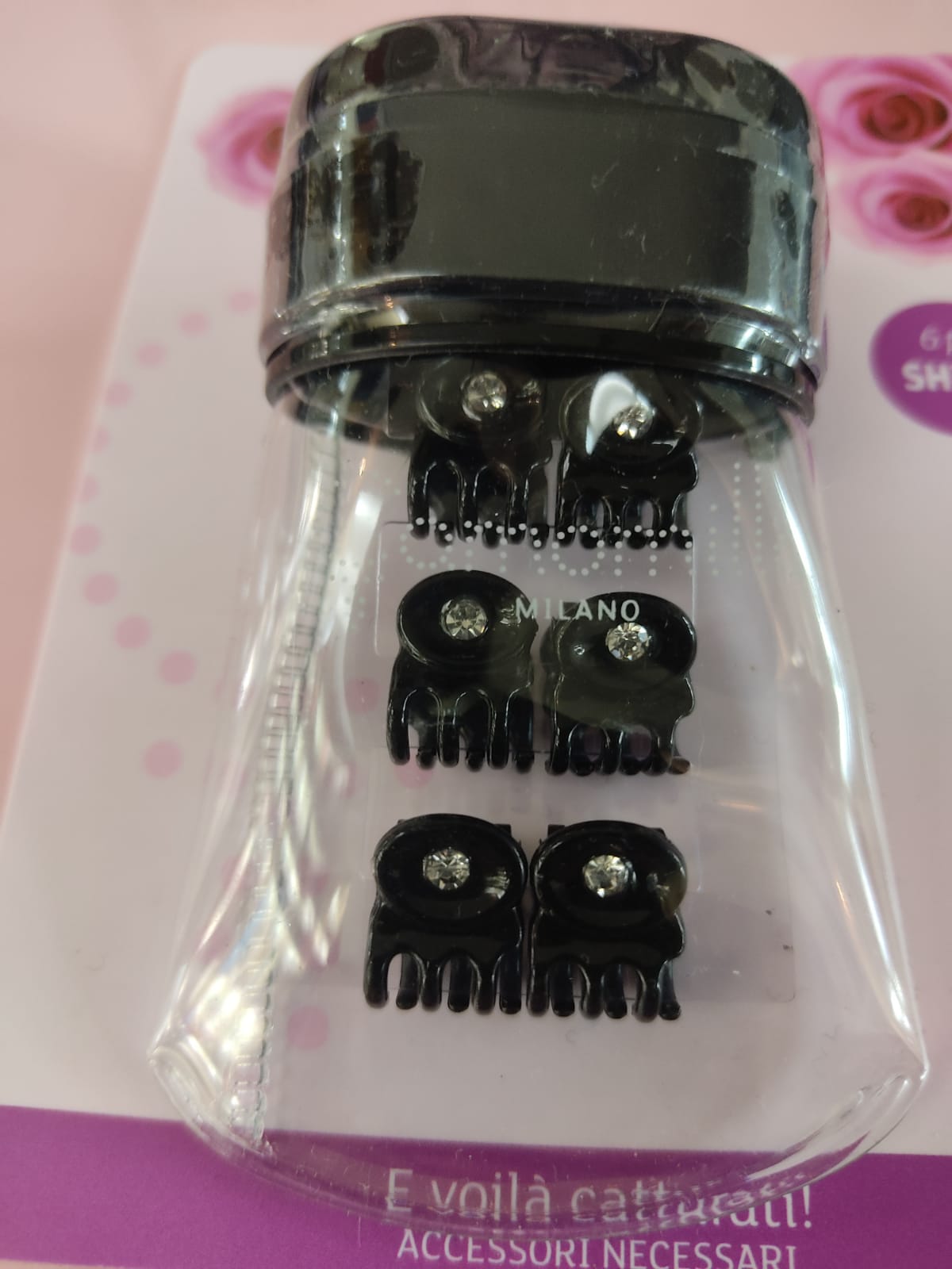 PINZETTE PER CAPELLI CAMOMILLA