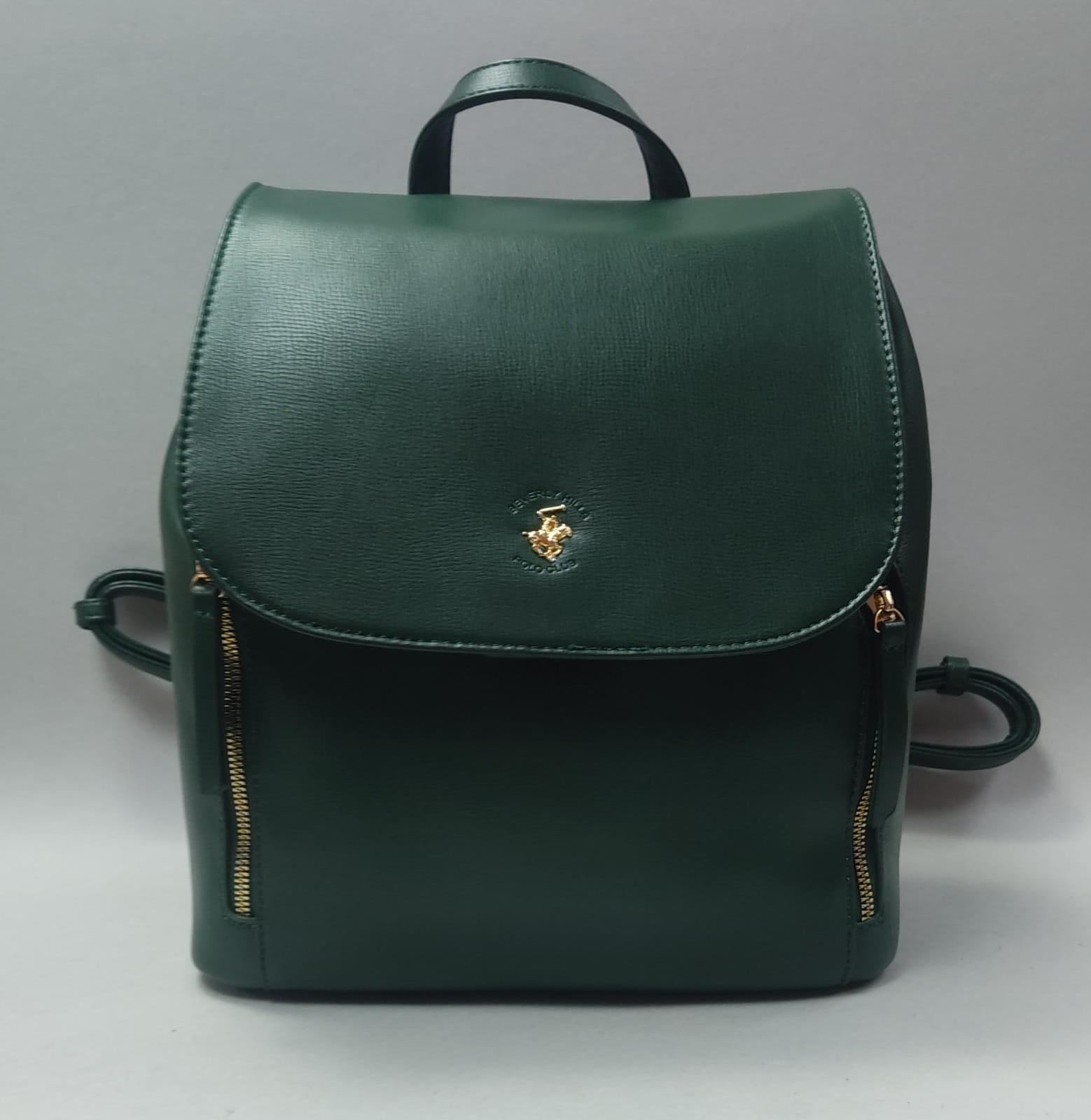 ZAINO DONNA BEVERLY HILLS POLO CLUB ART BH 3011 VERDE