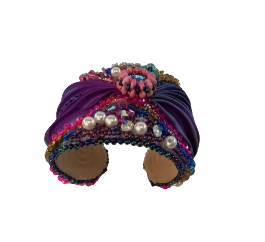 Byba Bijoux Bracciale rigido senza Chiusura in seta