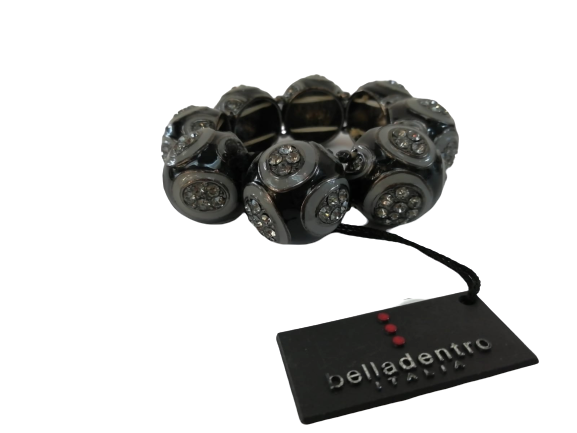 Belladentro Bracciale con elastico e strass