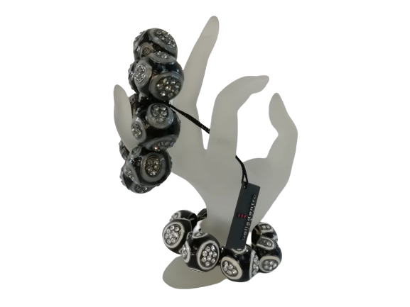 Belladentro Bracciale con elastico e strass