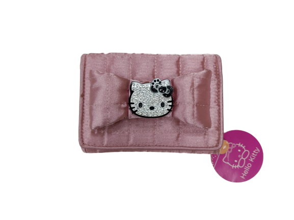 Camomilla Portamonete Hello Kitty Rosa Trapuntato