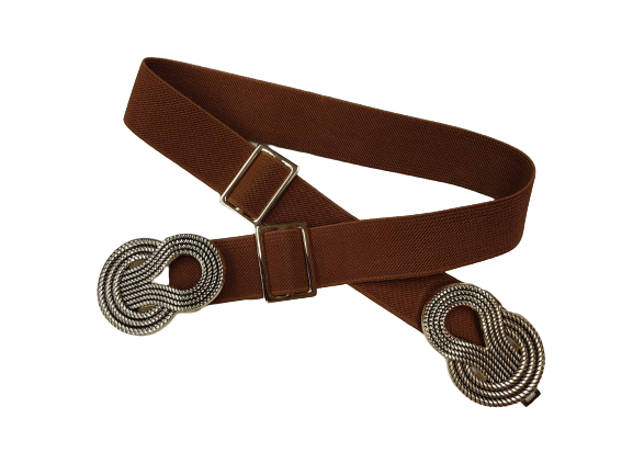 Cintura Donna Elastica Cuoio