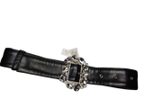 Cinturone Donna con Strass TRIK BIJOUX - Nero