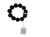 Byba bracciale Perloni nero