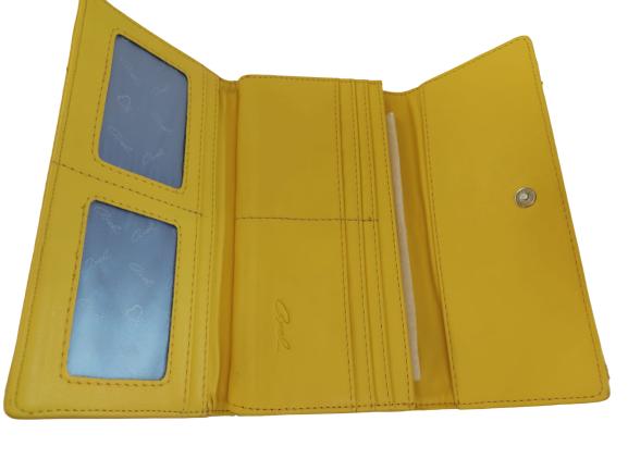 Axel Portafoglio Wallet Heart on Giallo 1101-0778