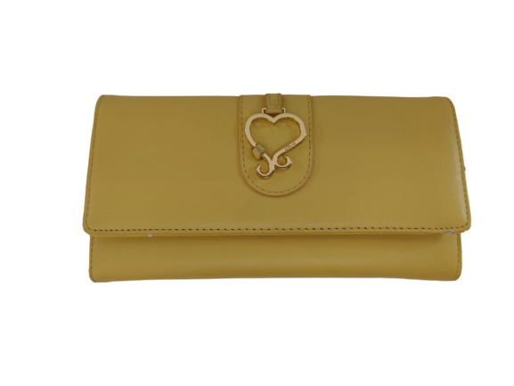 Axel Portafoglio Wallet Heart on Giallo 1101-0778
